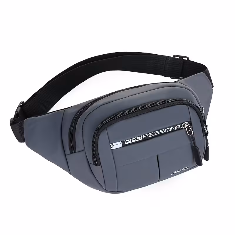 Sac Banane Polyvalent PU — Ceinture / Bandoulière / Épaule / Poitrine vue 2
