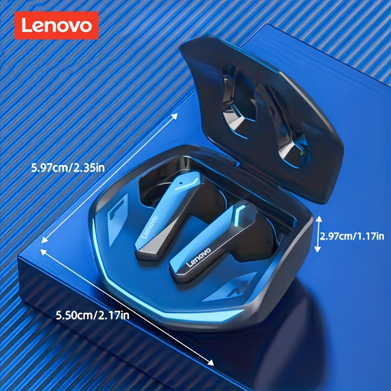 Lenovo GM2 PRO Écouteurs Sans Fil Ergonomiques — Son Immersif, Autonomie Prolongée vue 6