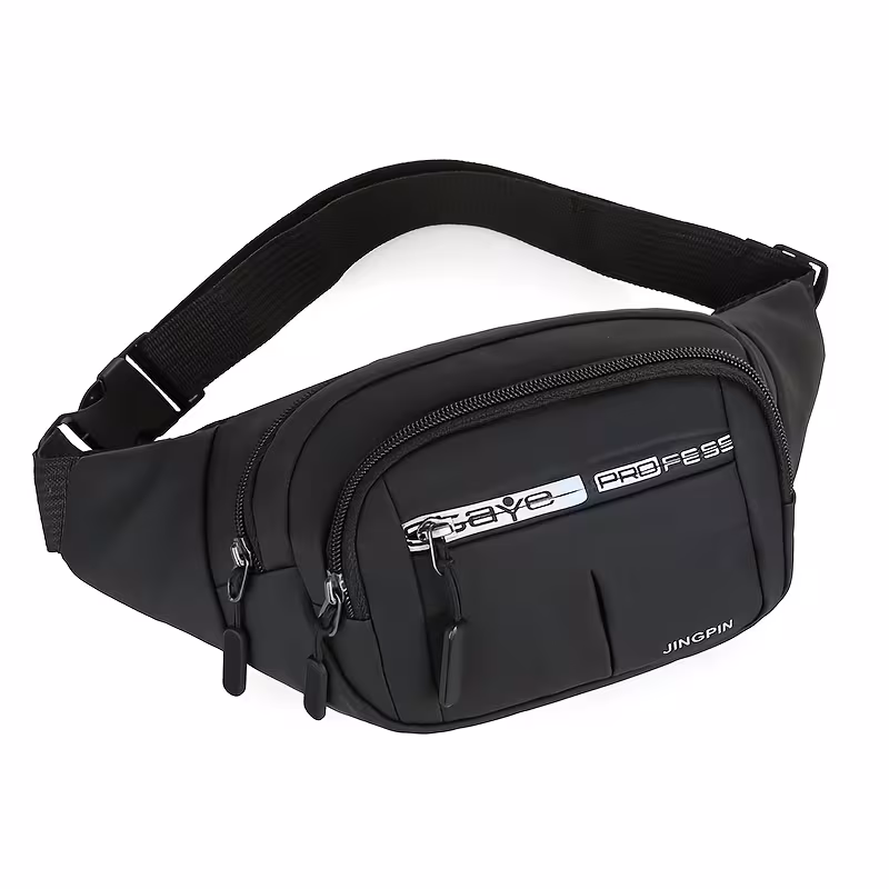 Sac Banane Polyvalent PU — Ceinture / Bandoulière / Épaule / Poitrine