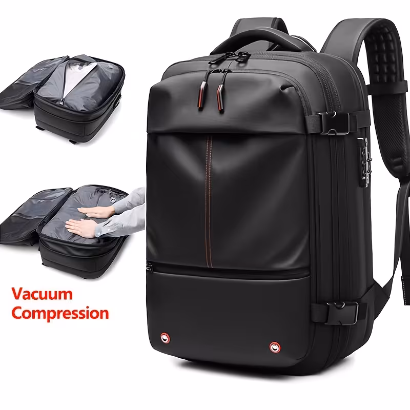 Valise Anti-Vol Extensible 60L avec Sac à Dos